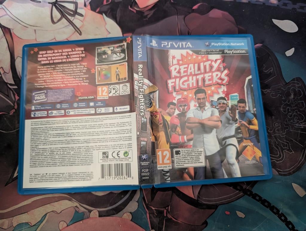 Reality Fighters PS Vita - Vechtgame met AR-elementen, Online, Vechten, 1 speler, Ophalen of Verzenden