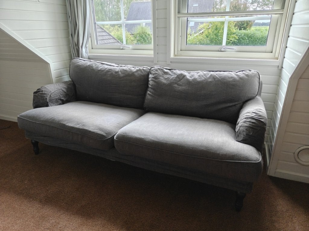 GRATIS bank, Huis en Inrichting, Ophalen, Gebruikt, 100 tot 125 cm, 150 tot 200 cm