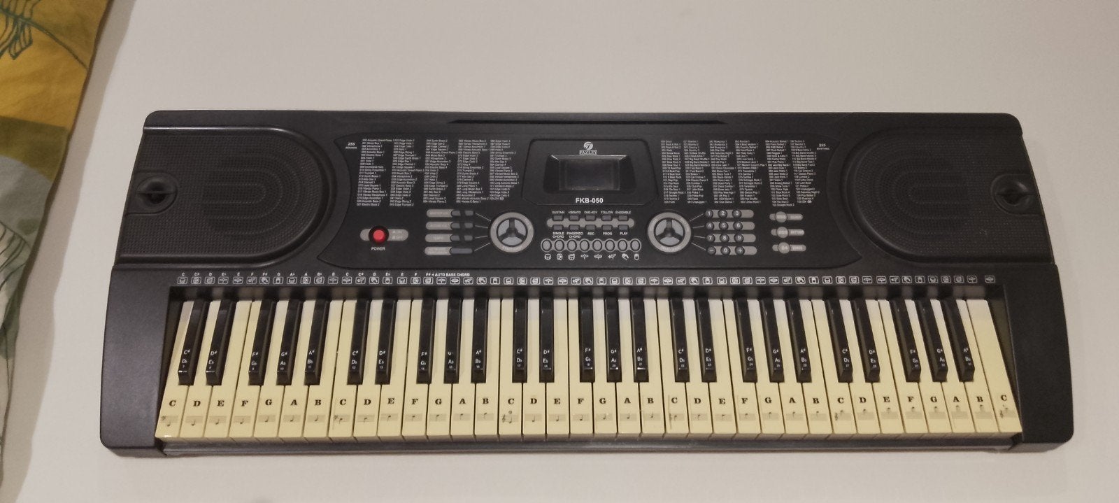 Fazley FKB-050 Keyboard met adapter, Muziek en Instrumenten, Keyboards, Zo goed als nieuw, 61 toetsen, Overige merken, Ophalen