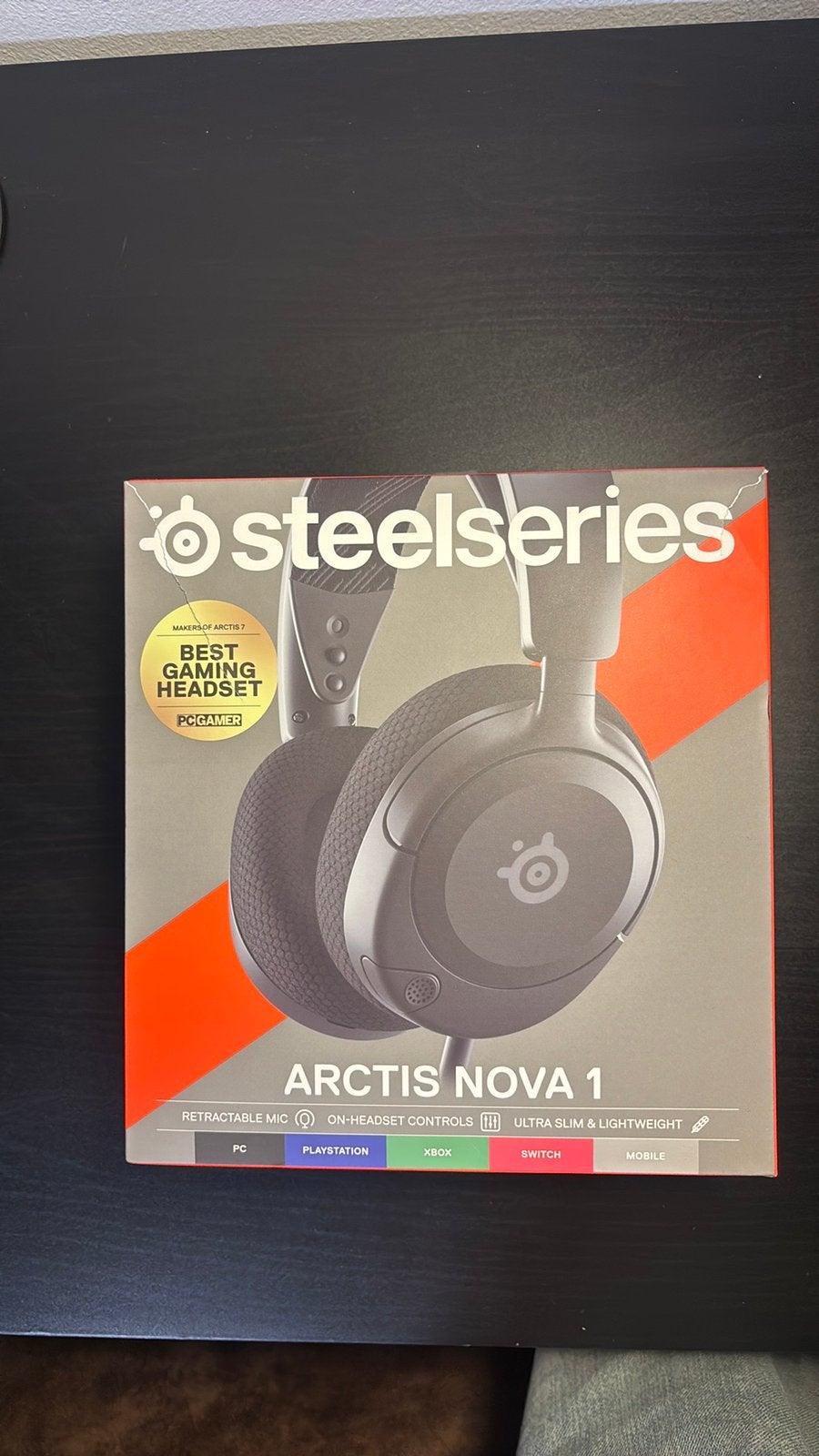Steelseries gamingheadset (Artics nova 1), Computers en Software, Ophalen of Verzenden, Over-ear, Bedraad, Gaming headset