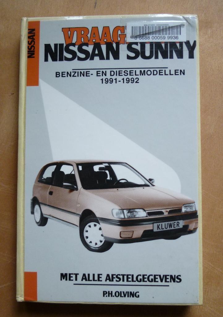 Vraagbaak Nissan Sunny, Ophalen of Verzenden