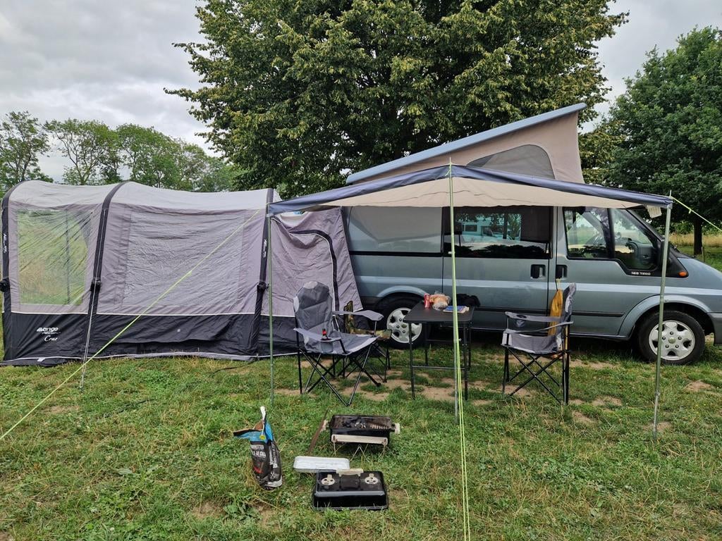 Ford Transit Camper met airco, Caravans en Kamperen, Campers, Particulier, Buscamper of Camperbus, Ford