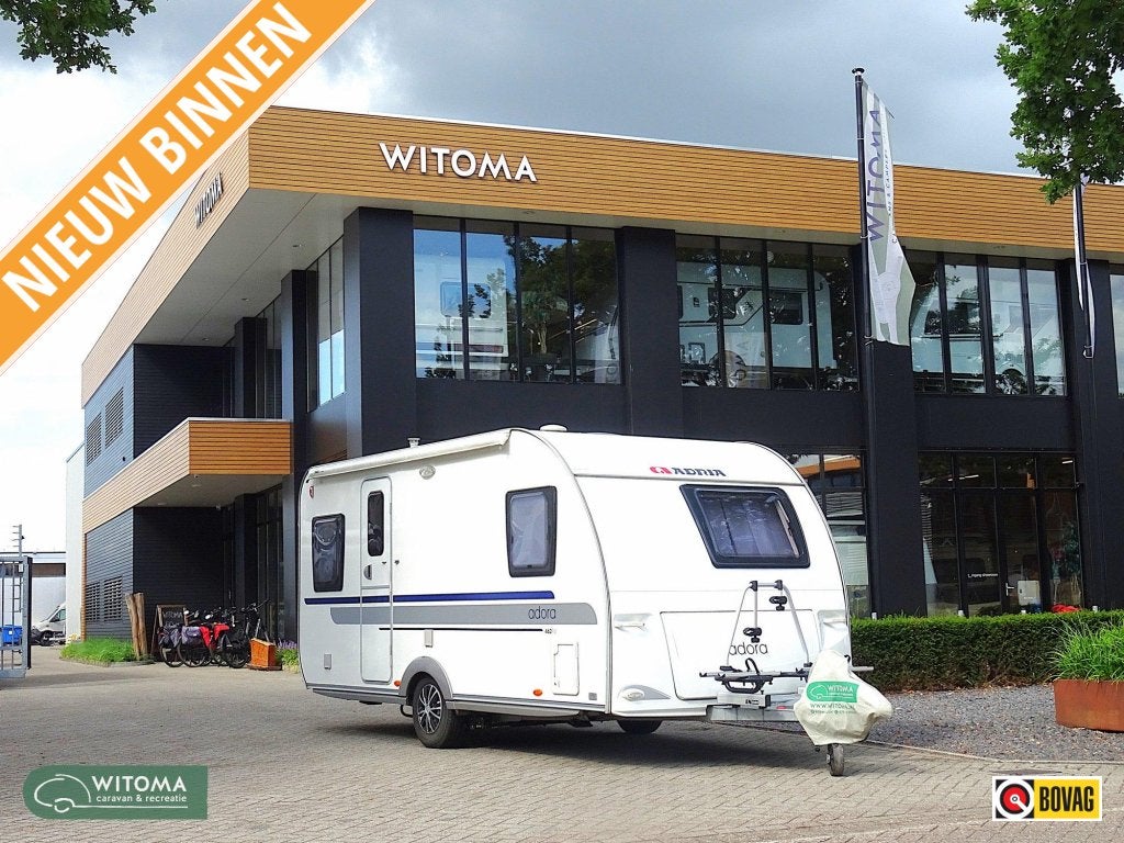 Adria Adria 462 PU mover, Caravans en Kamperen, Caravans, Schokbreker, Rondzit, Bedrijf, 4 tot 5 meter