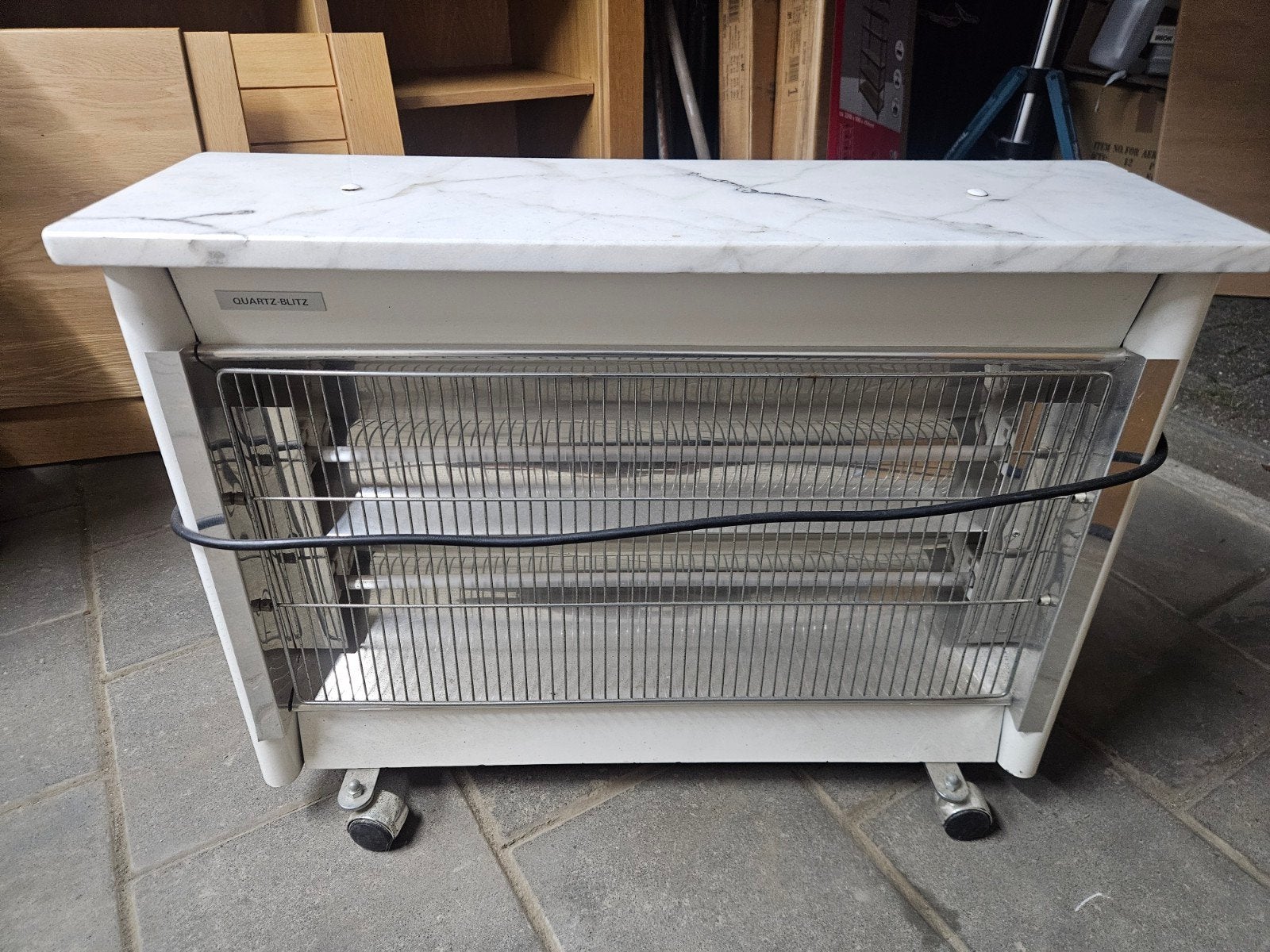 Straalkachel 220V, Gebruikt, Overige soorten, Elektrisch, Ophalen of Verzenden