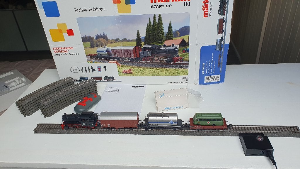 Märklin 29323 startset mfx 3-rail, Hobby en Vrije tijd, Wisselstroom, Treinset, Ophalen of Verzenden, Zo goed als nieuw