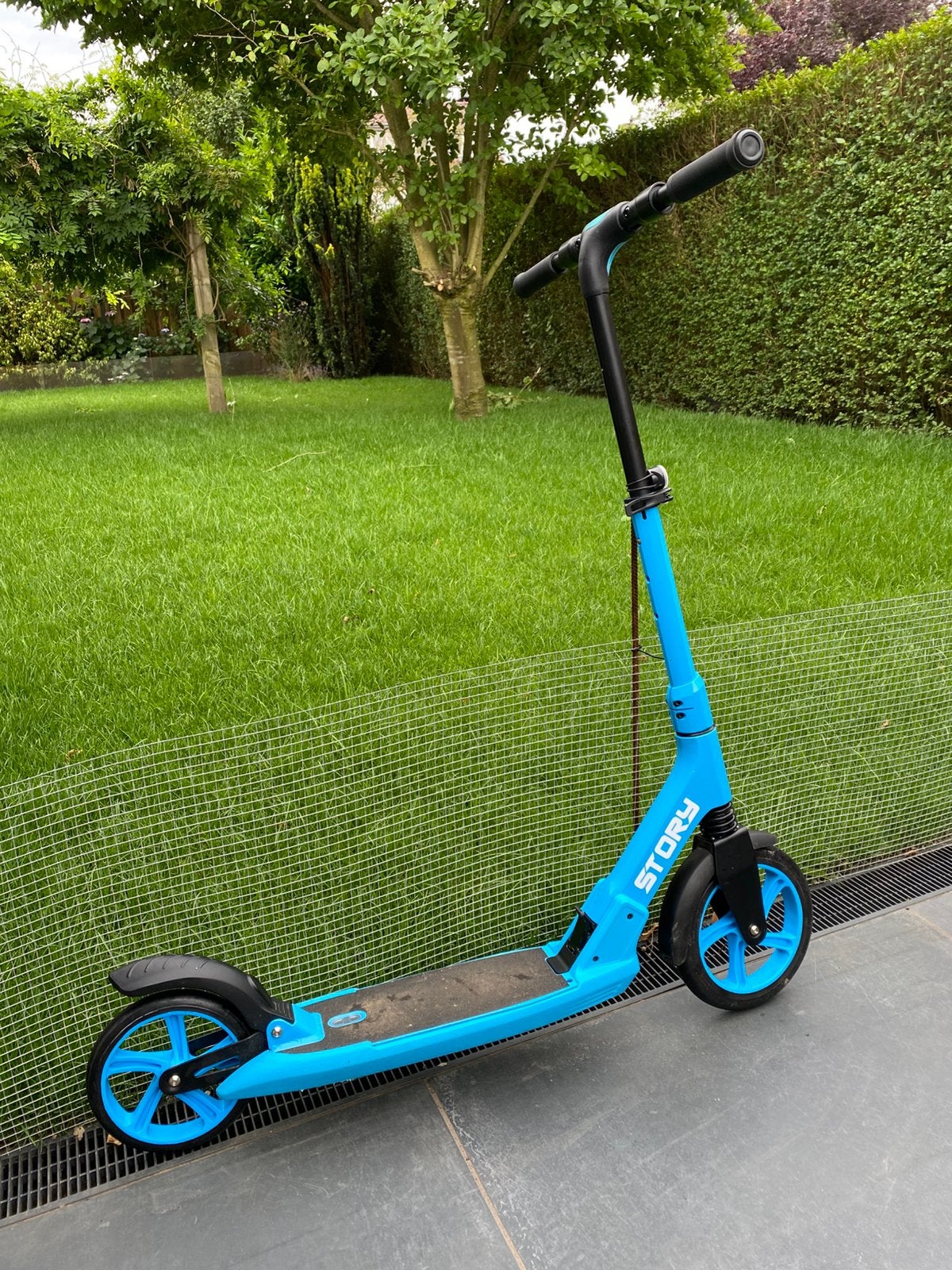 Story Metro Step Volwassenen - Blauw, Fietsen en Brommers, Steps, Ophalen, Zo goed als nieuw, Gewone step