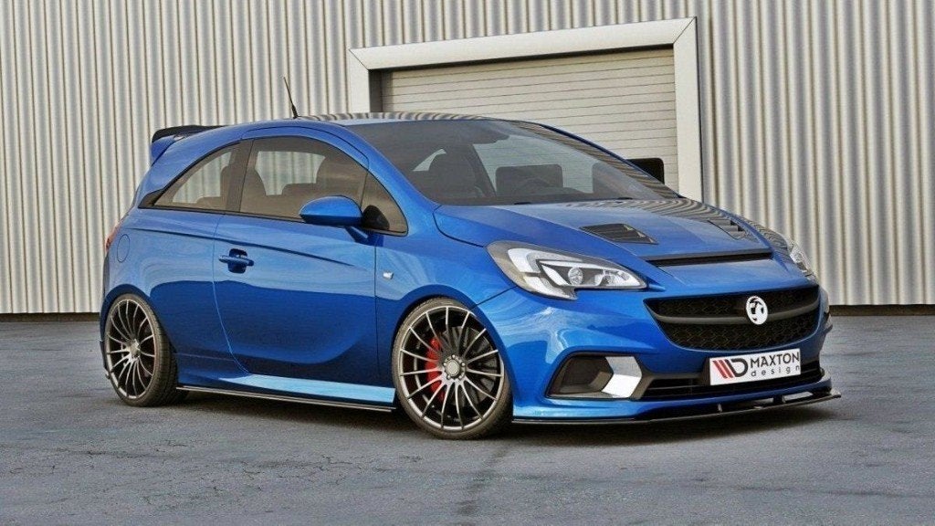 Voorlip spoiler sideskirt achterlip - Opel Corsa OPC E 15-18, Ophalen of Verzenden