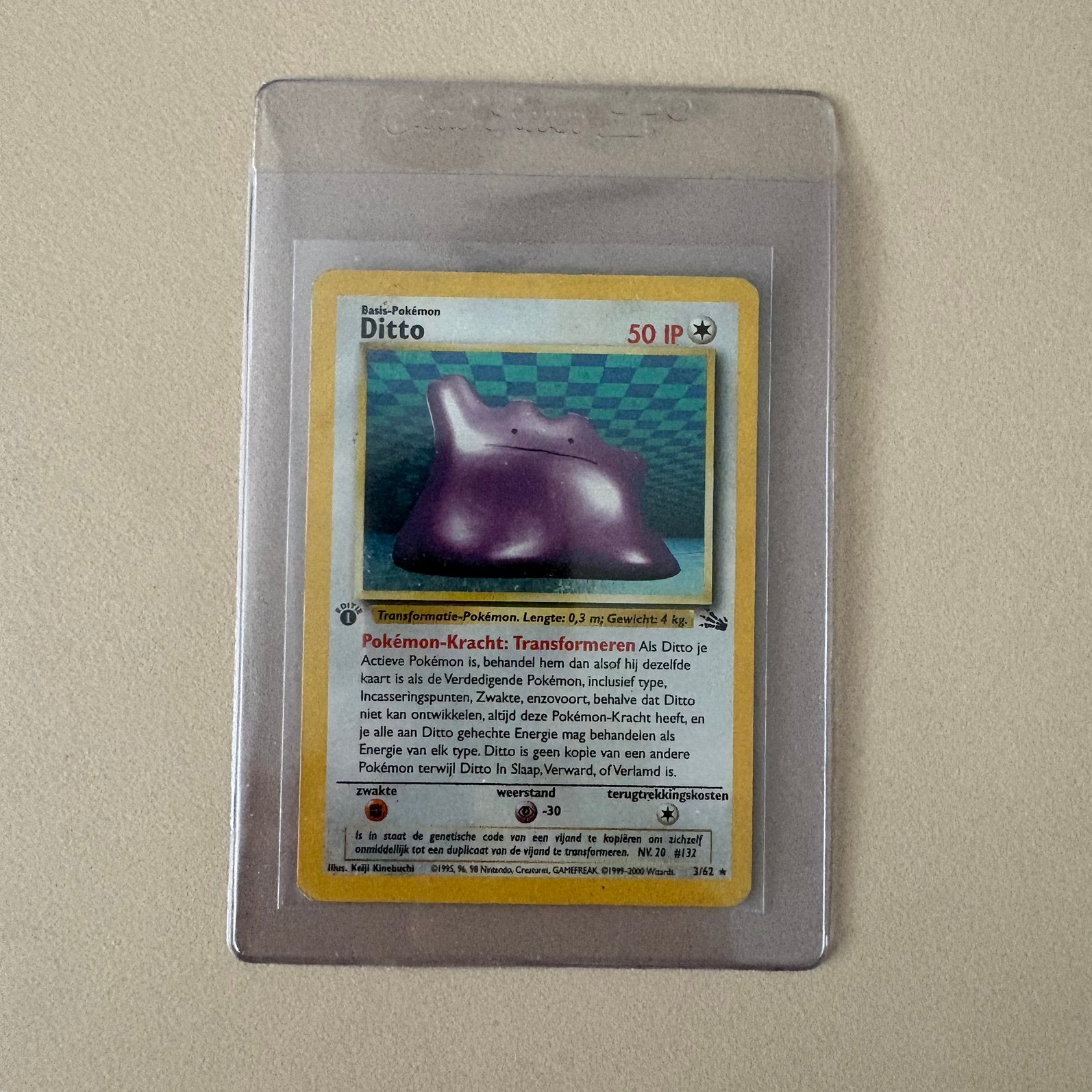 Ditto first edition, Verzenden, Gebruikt, Losse kaart