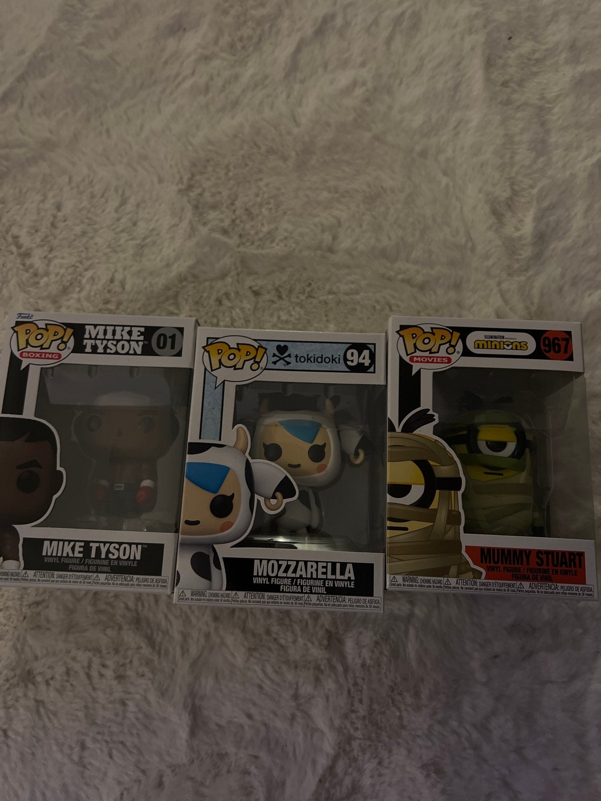 Funko Pop! Mike Tyson, Mozzarella & Mummy Stuart, Ophalen, Nieuw