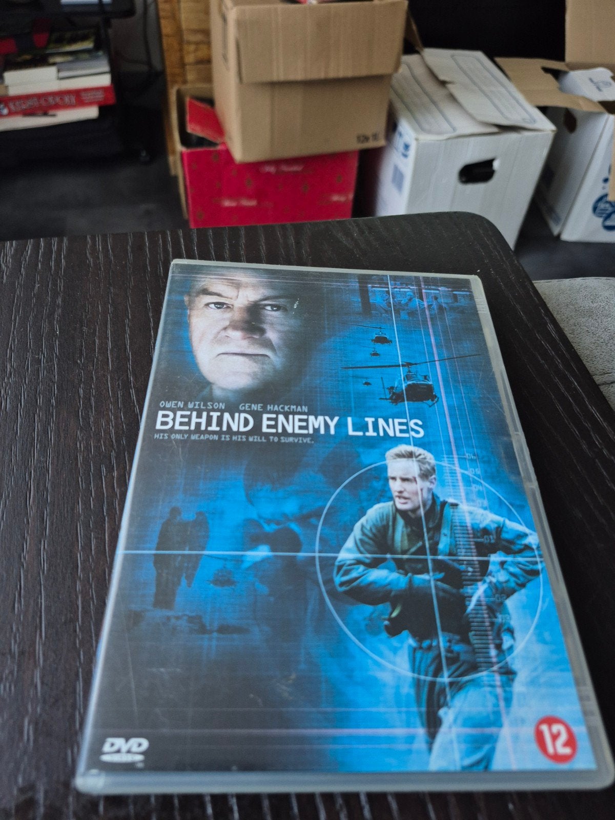 Behind Enemy Lines DVD - Actiethriller met Owen Wilson, Cd's en Dvd's, Actiethriller, Ophalen of Verzenden, Duits, Inclusief doosje
