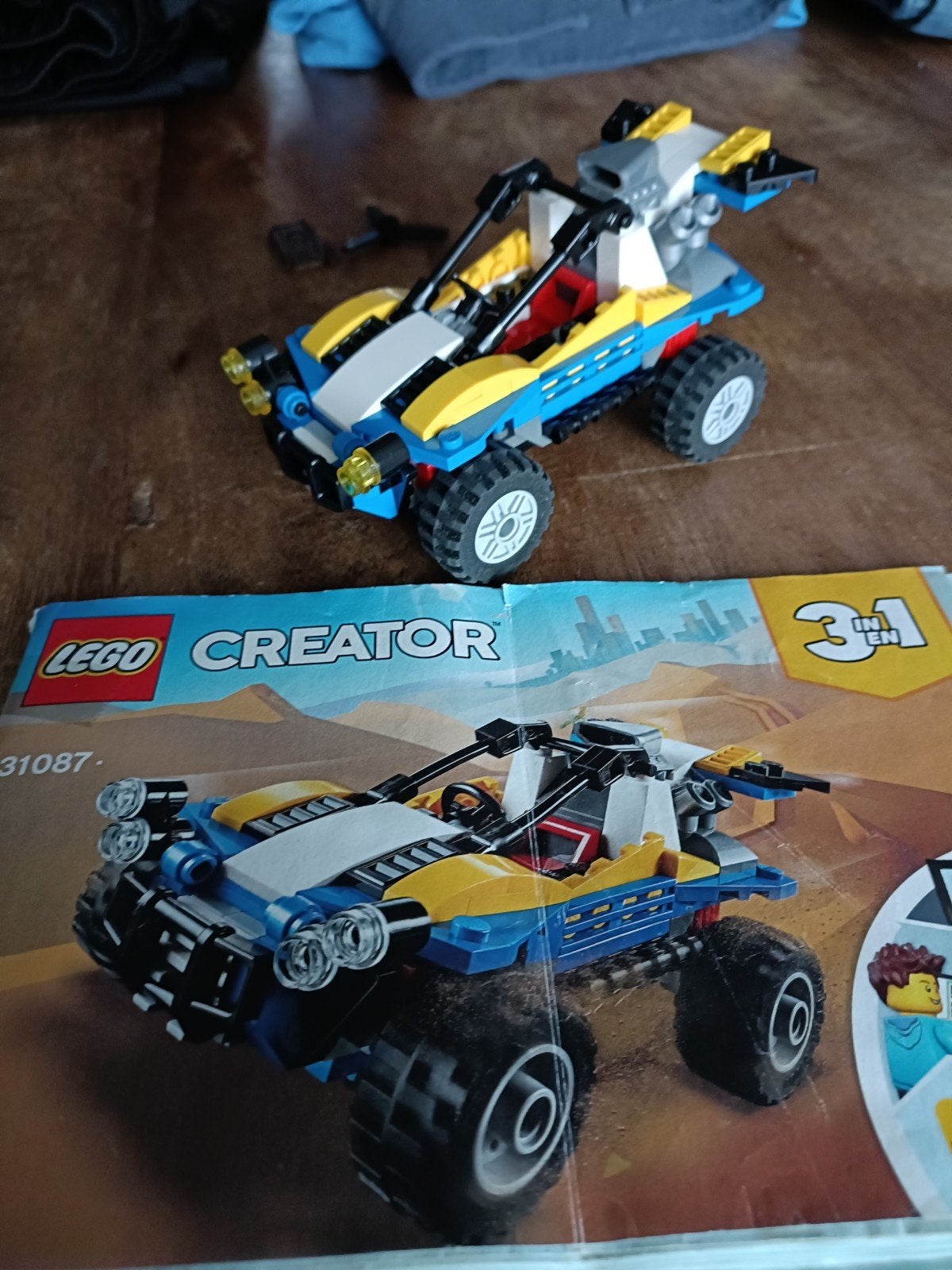 Lego Creator 31087 - 3-in-1 Vliegtuig, Buggy, Quad, Ophalen of Verzenden