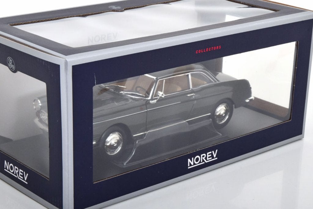 Peugeot 404 Coupe 1967 Grafiet Grijs 1/18 NOREV ref. 184834, Verzenden, Nieuw, Auto, Norev