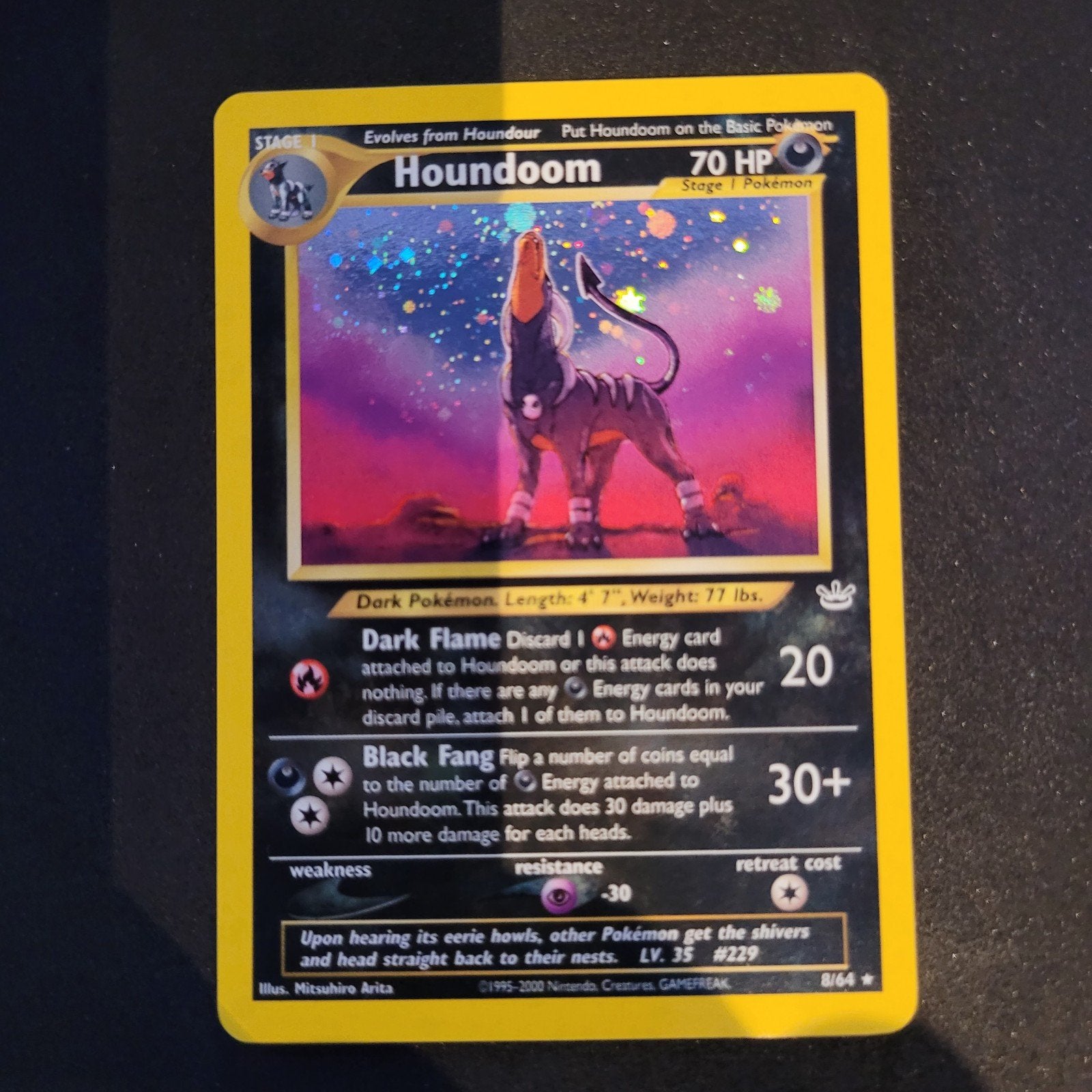 Houndoom (neo revelation) #008, Ophalen of Verzenden, Zo goed als nieuw