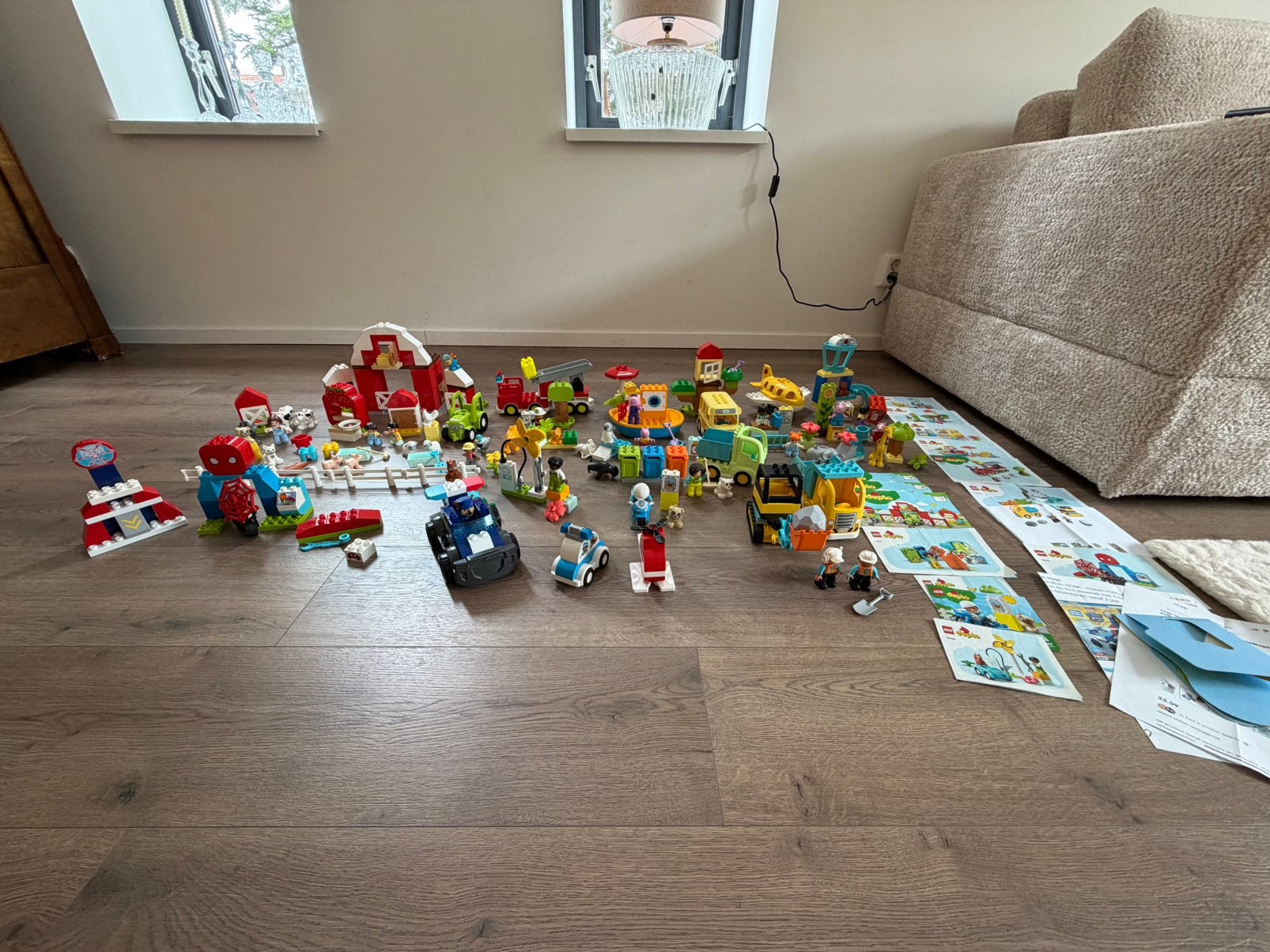 Grote verzameling LEGO Duplo, Ophalen of Verzenden, Zo goed als nieuw, Duplo