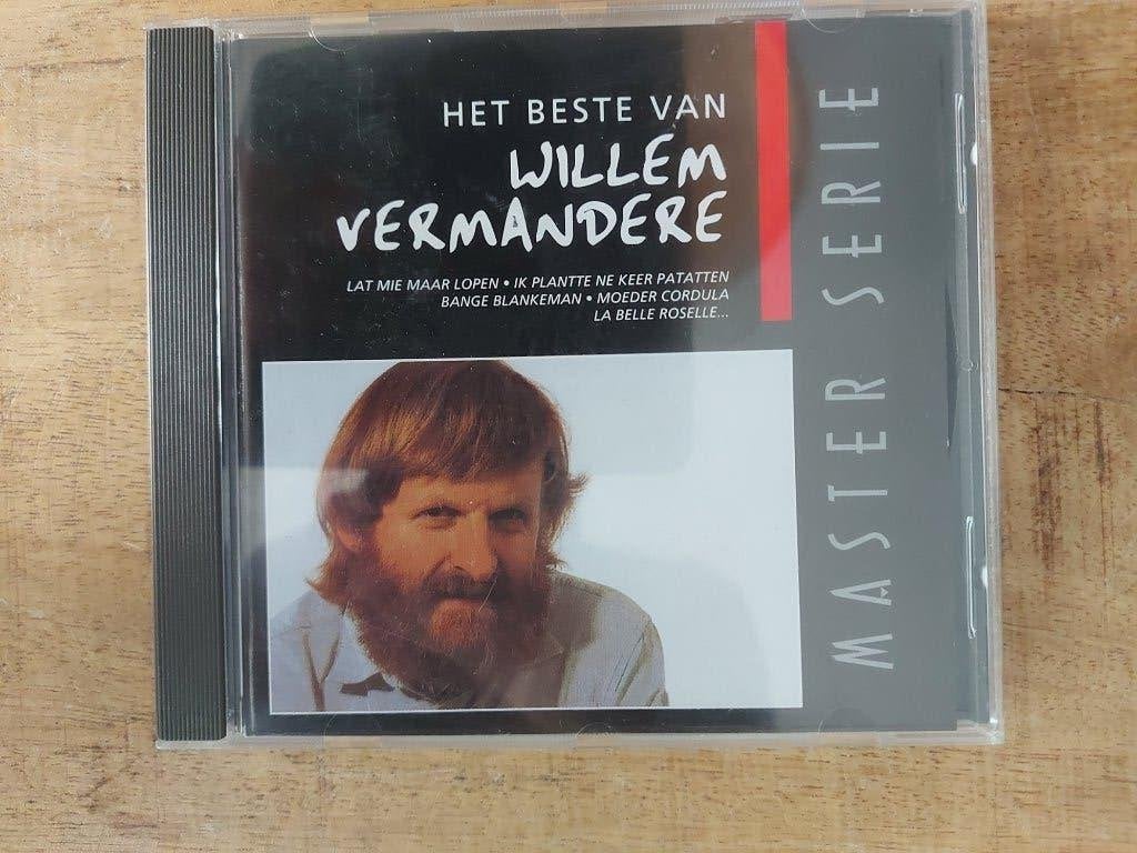 CD Willem Vermandere – Het Beste Van Willem Vermandere, Cd's en Dvd's, Ophalen of Verzenden, Zo goed als nieuw, Levenslied of Smartlap