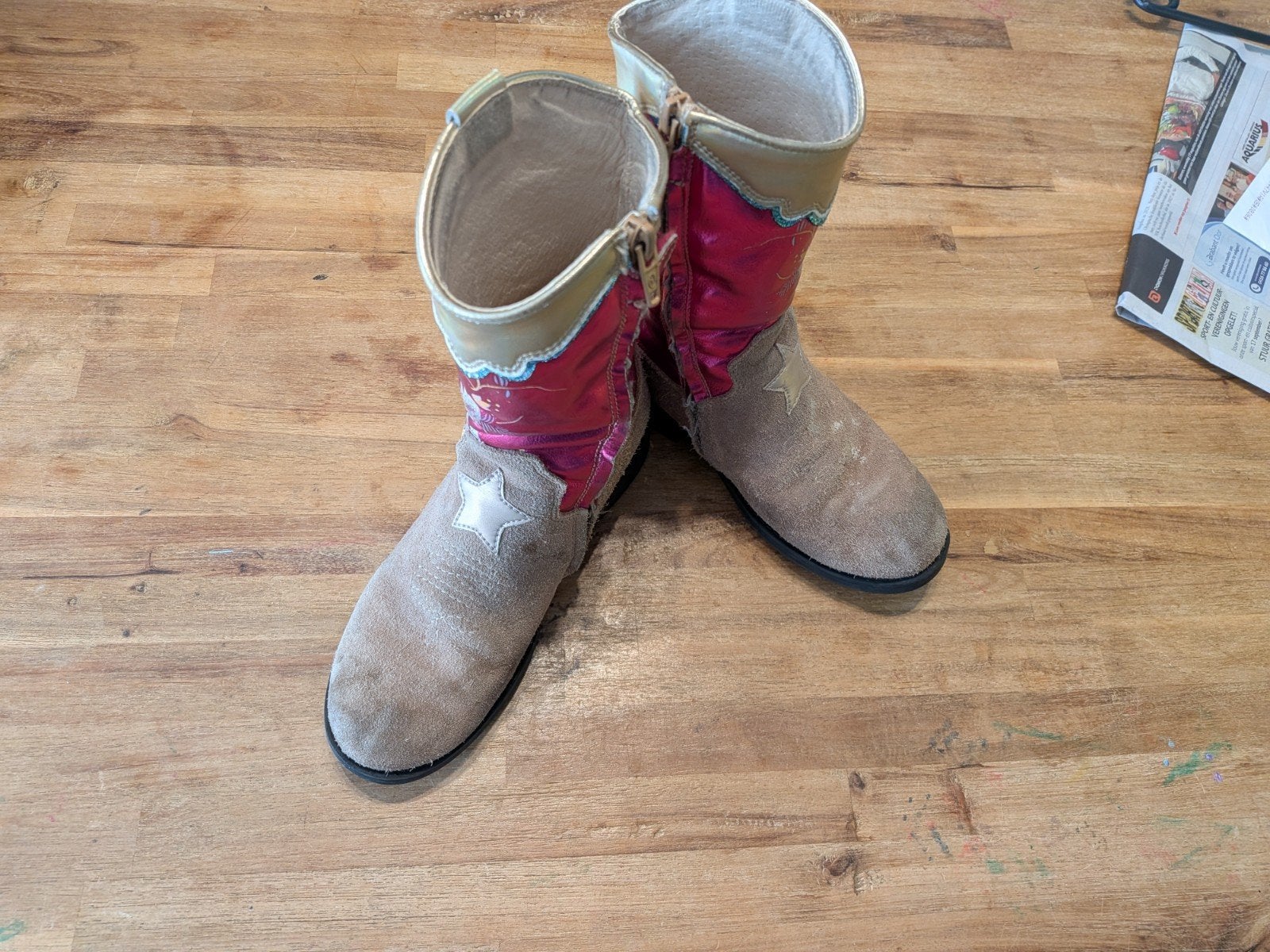 Shoesme Western laarzen maat 32, Kinderen en Baby's, Kinderkleding | Schoenen en Sokken, Gebruikt, Meisje, Ophalen of Verzenden