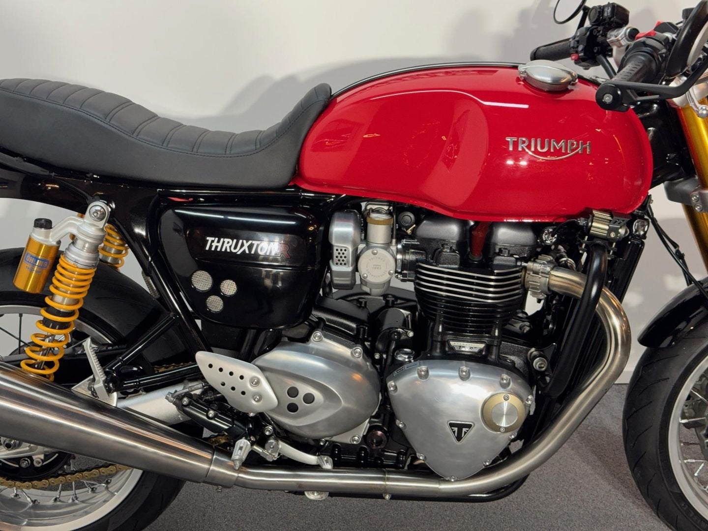 TRIUMPH THRUXTON 1200 R (bj 2015), 2 cilinders, Bedrijf, Onbekend, Toermotor