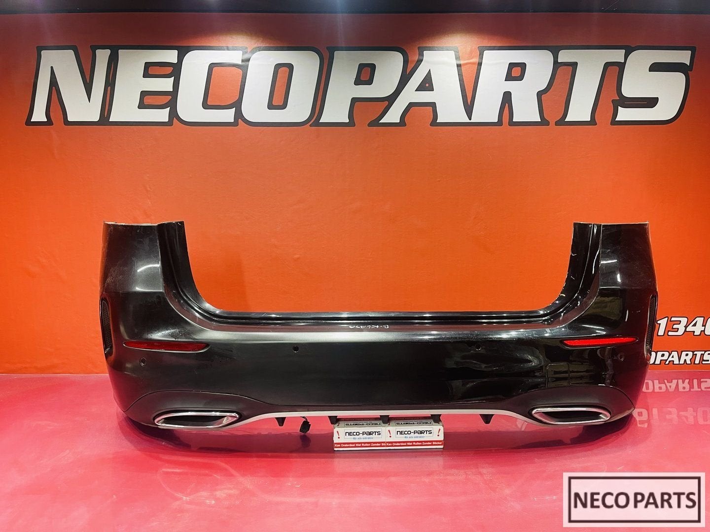 MERCEDES B KLASSE W247 AMG ACHTEBUMPER BUMPER ORIGINEEL, Gebruikt, Ophalen of Verzenden, Achter, -