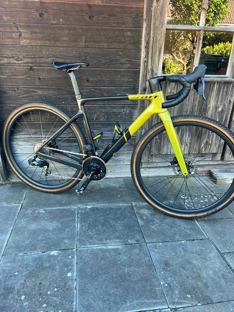 Scott Addict Tuned gravelbike 52 cm, Fietsen en Brommers, Fietsen | Racefietsen, Carbon, 49 tot 53 cm, Zo goed als nieuw, Meer dan 20 versnellingen