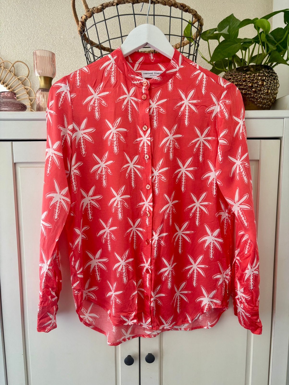 Fabienne Chapot blouse maat S, Ophalen of Verzenden, Zo goed als nieuw, Maat 36 (S), Roze