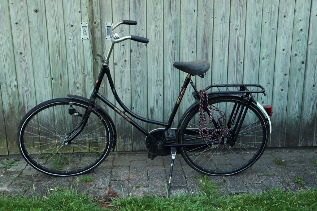 2x orginele oude oma / weduwe fietsen. vintage, Ophalen, Gebruikt