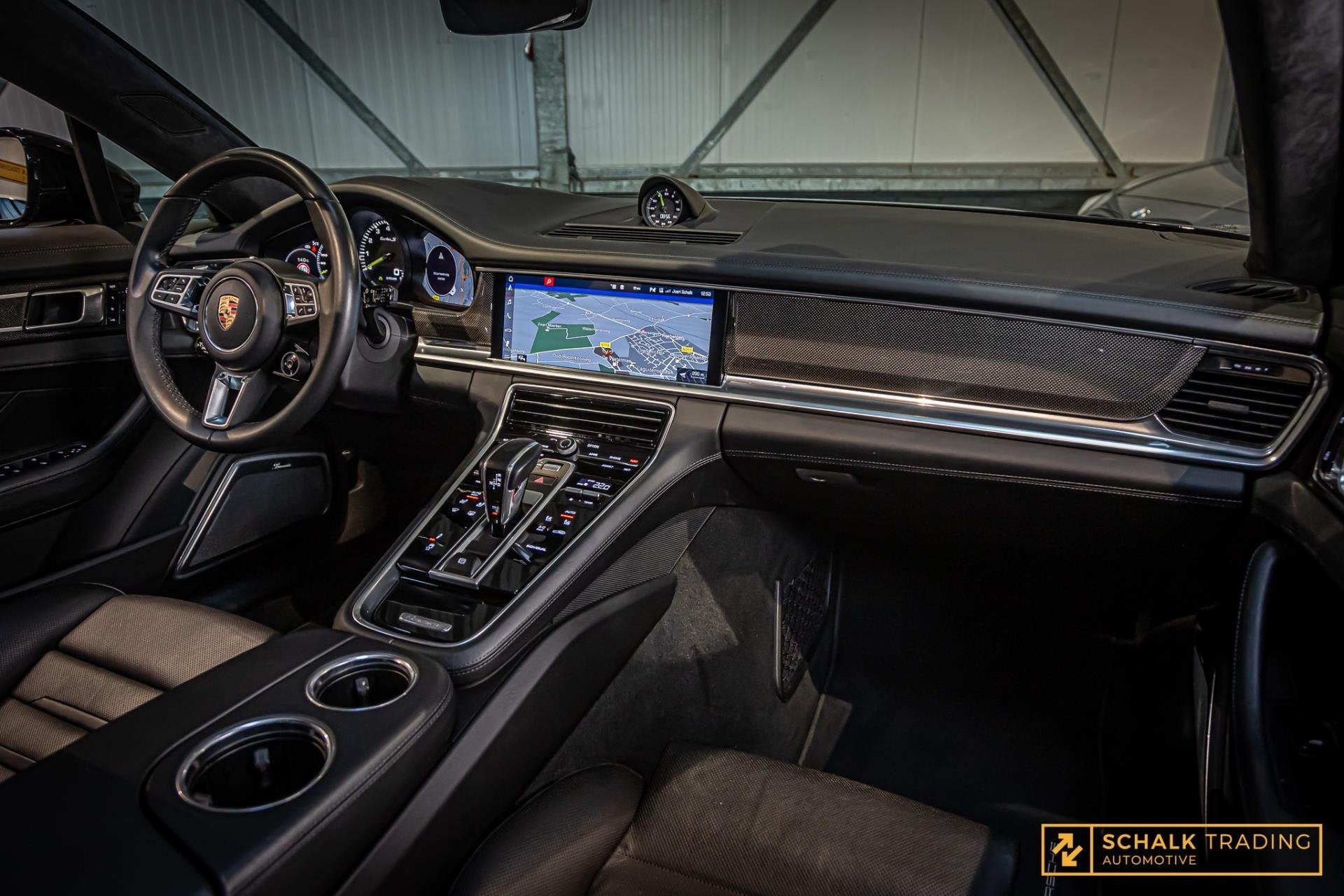 Porsche Panamera Sport Turismo 4.0 Turbo S E-Hybrid|Pano|Cer, Auto's, Porsche, Automaat, Dealer onderhouden, Gebruikt, Zwart