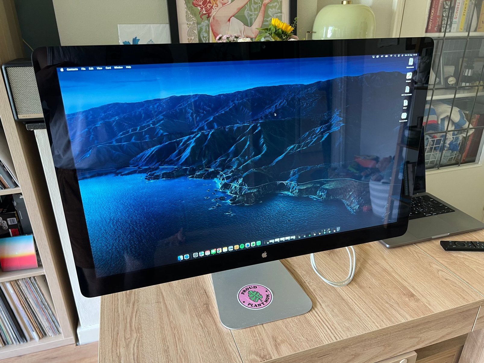 Apple Thunderbolt 27 Display, Ophalen, Full HD, Zo goed als nieuw, Thunderbolt