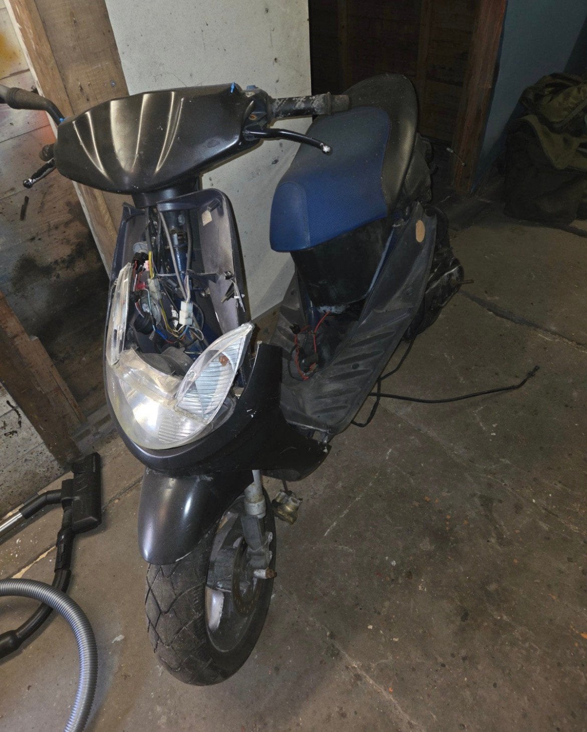 Vivacity 70cc watergekoeld project, Fietsen en Brommers, Brommeronderdelen | Scooters, Peugeot, Ophalen