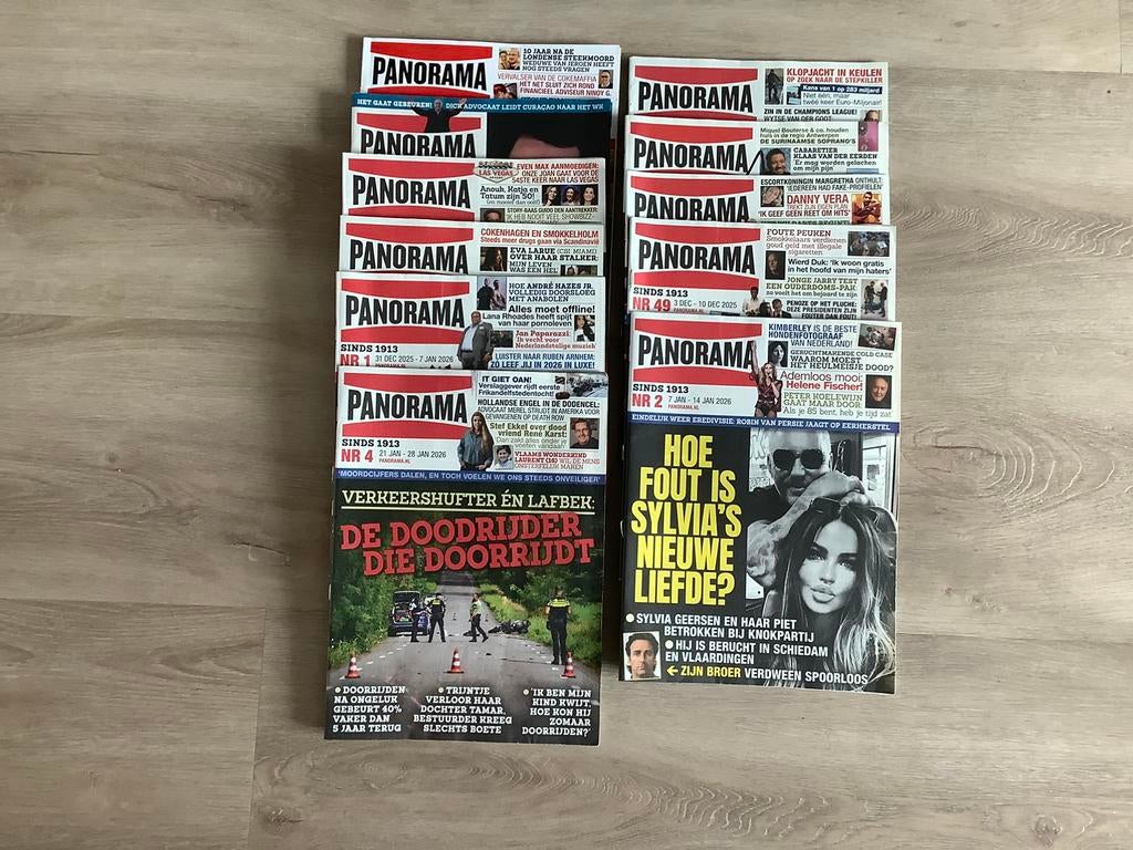 11 panorama tijdschriften, Boeken, Ophalen, Zo goed als nieuw