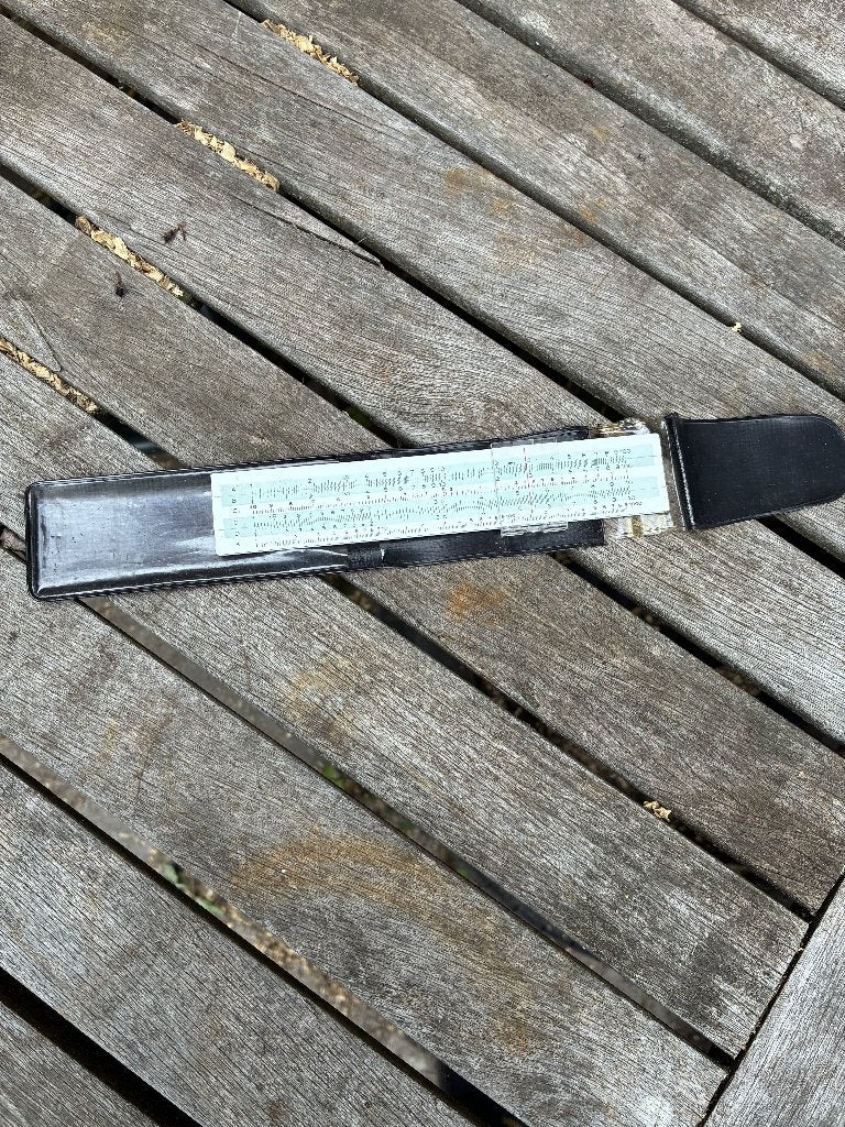 Rekenlineaal mini - Vintage, Diversen, Ophalen of Verzenden, Zo goed als nieuw