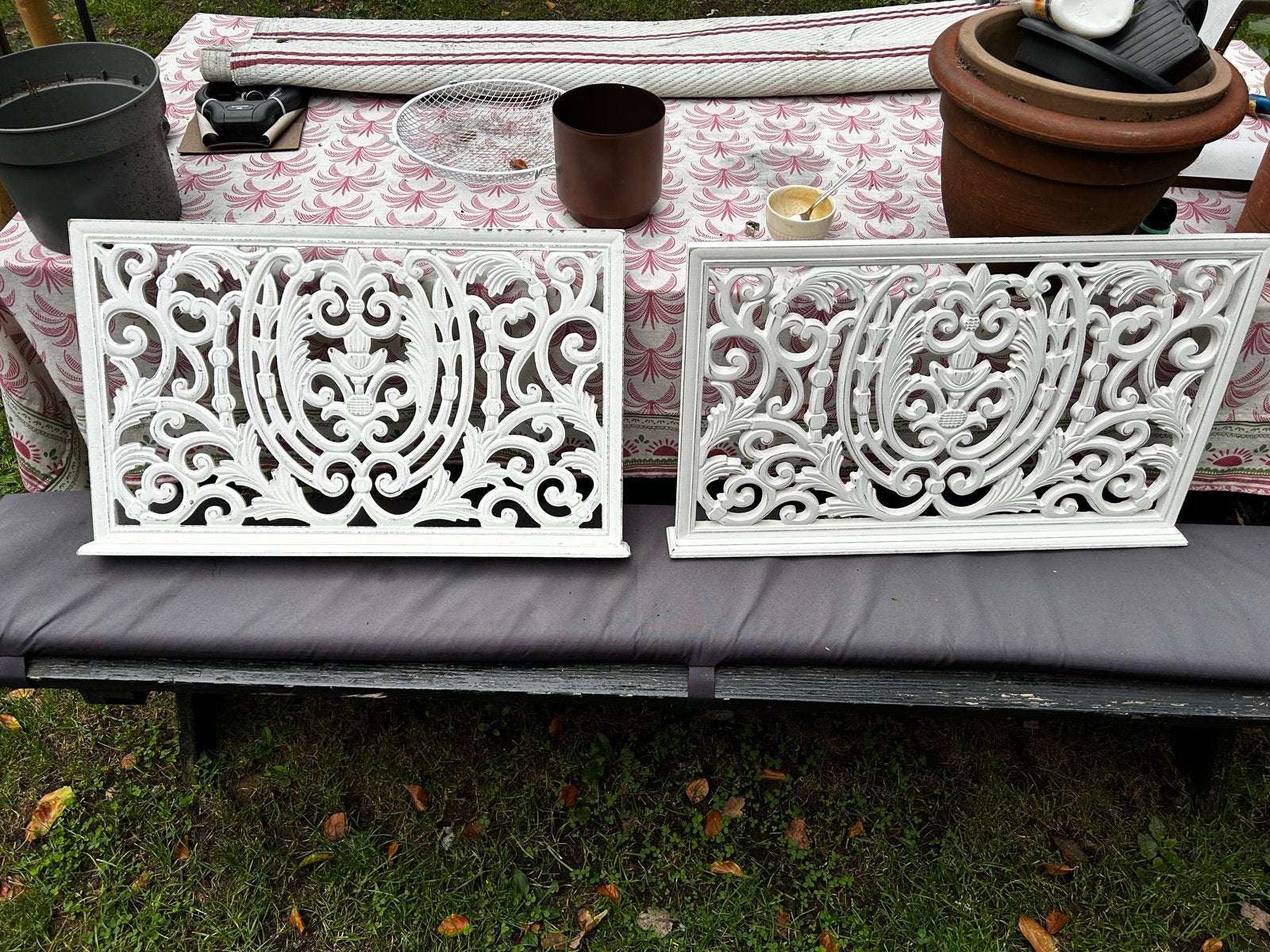 Decoratieve panelen - set van 2, Antiek en Kunst, Ophalen of Verzenden