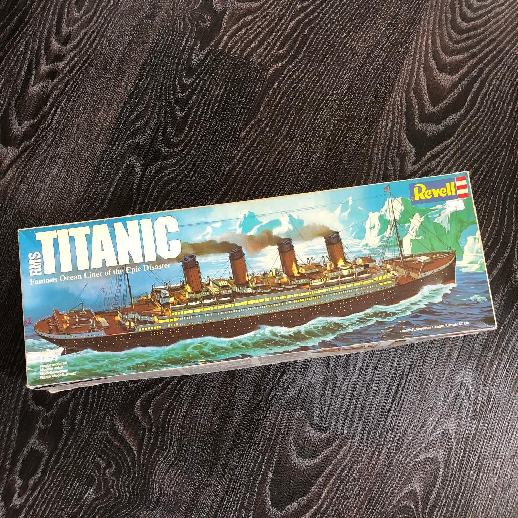 Modelbouwdoos RMS Titanic - Revell, Ophalen of Verzenden, Zo goed als nieuw, 1:200 of kleiner, Revell