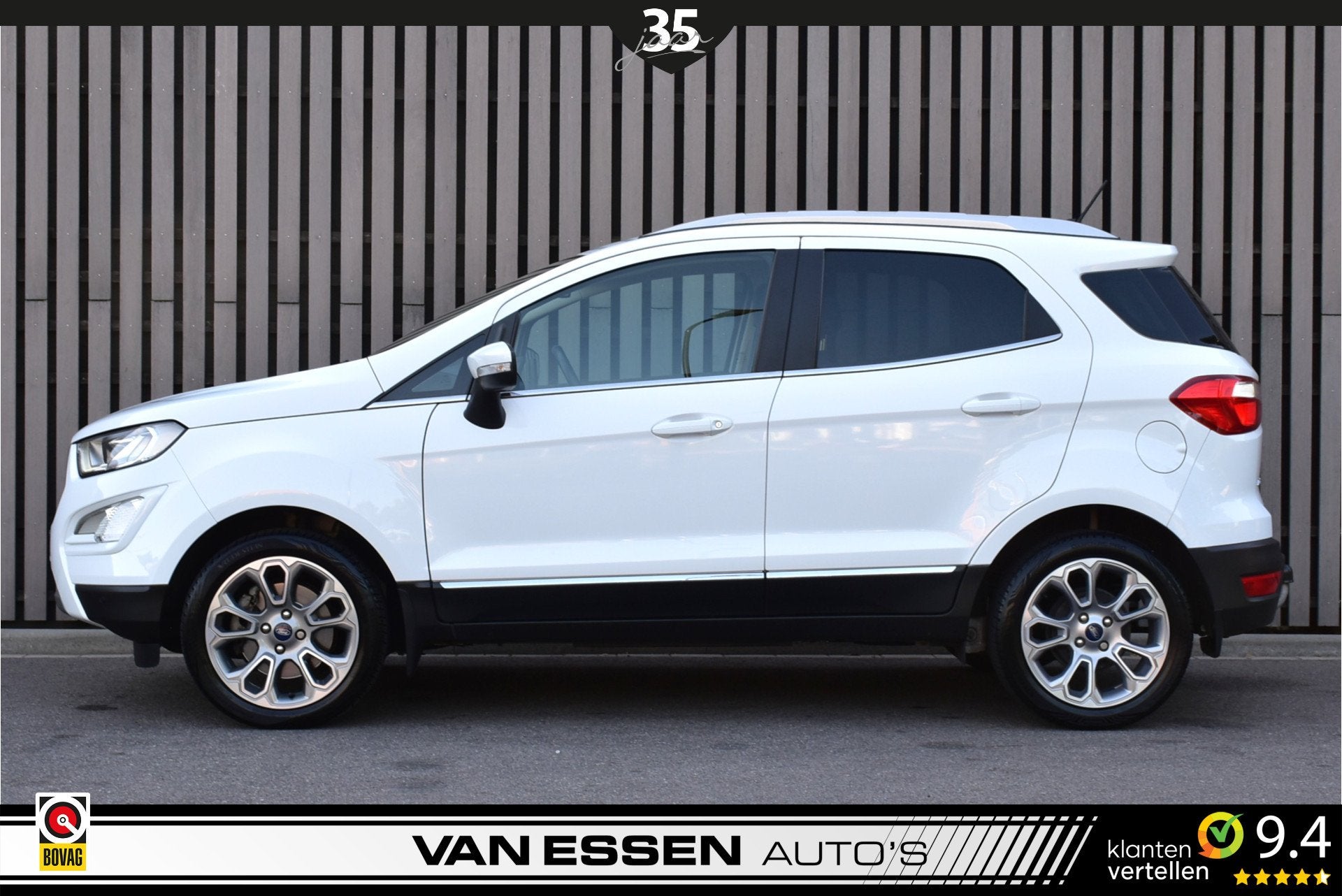 Ford EcoSport 1.0 EcoBoost Titanium Navi Camera Trekhaak Sto, Voorwielaandrijving, Gebruikt, Euro 6, Ecosport