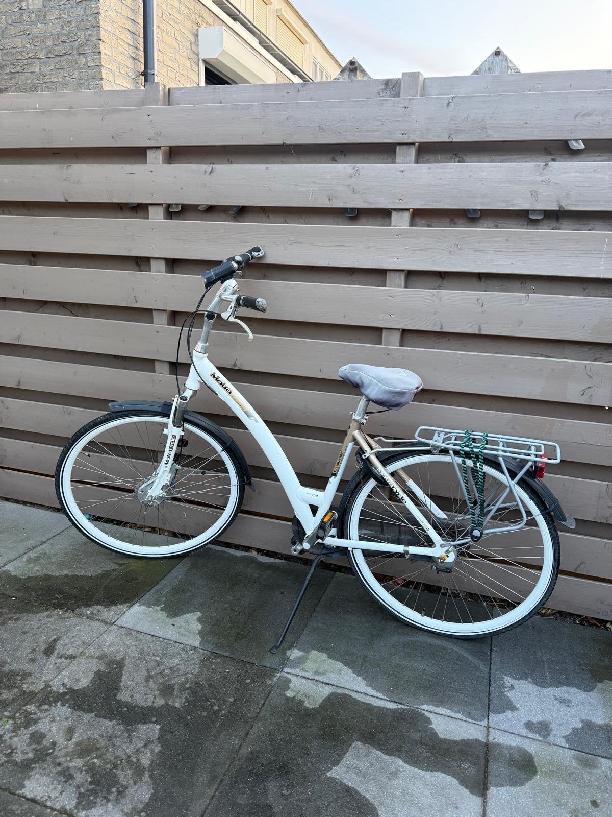 Mooie witte damesfiets - Matra, Overige merken, Gebruikt, Velgrem, Ophalen of Verzenden