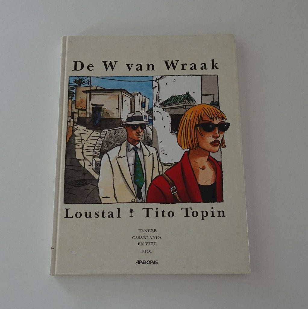 De W Van Wraak - Loustal - Tito Topin - Stripboek uit 1988, Eén stripboek, Ophalen, Zo goed als nieuw
