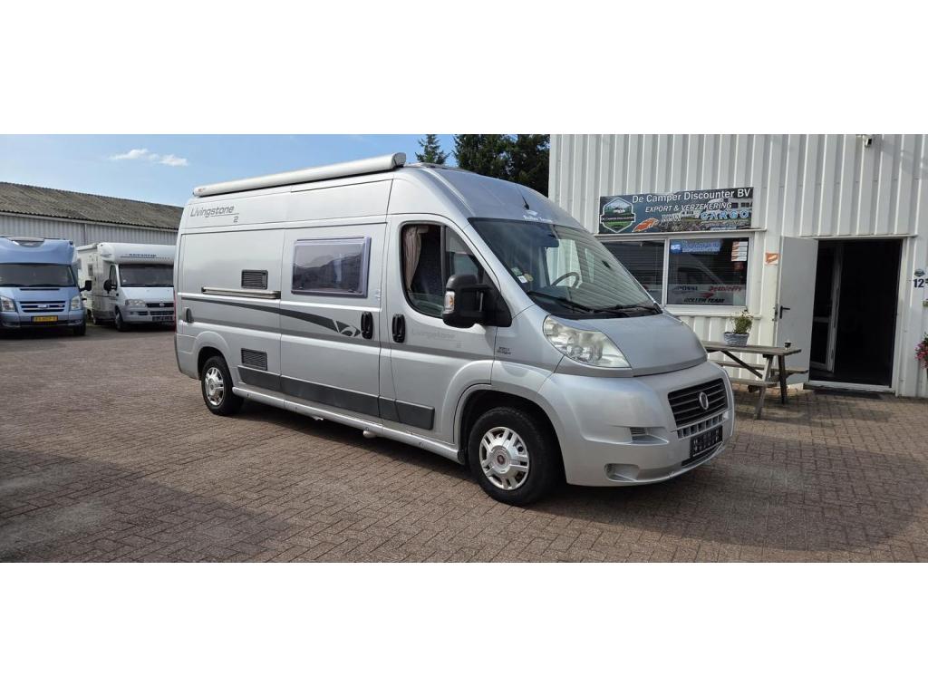 Roller Team Livingstone 2 Vast bed Airvco 2007 Euro 4, Overige merken, Fiat, Bedrijf, Handgeschakeld
