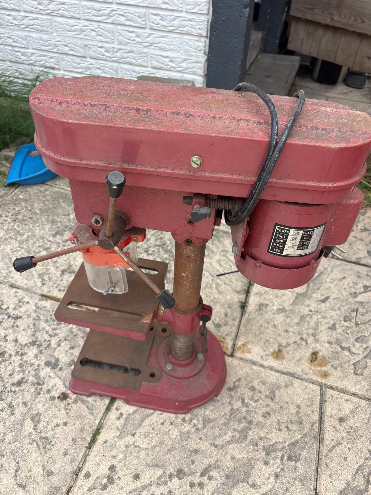 Robuuste Kolomboormachine - Gebruikt, Ophalen, Gebruikt, 400 tot 600 watt, Kolomboormachine