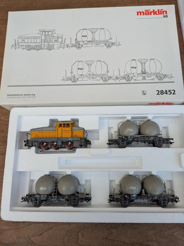 Märklin set 28452, Ophalen of Verzenden, Zo goed als nieuw, Wisselstroom, Märklin