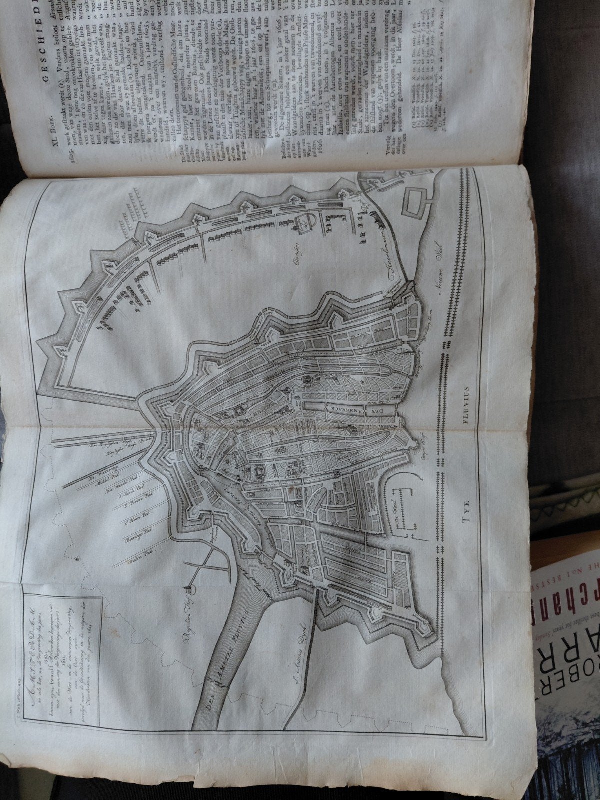 Amsterdam in zijne  opkomst 1760 compleet ++++, Antiek en Kunst, Ophalen of Verzenden