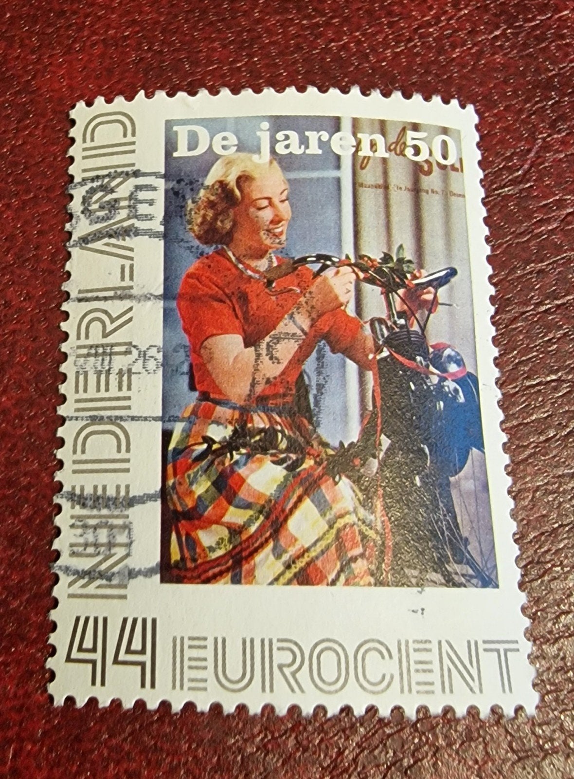 kv126 persoonlijke  postzegel 'De jaren 50' - 44 Eurocent, Ophalen of Verzenden, Na 1940, Gestempeld