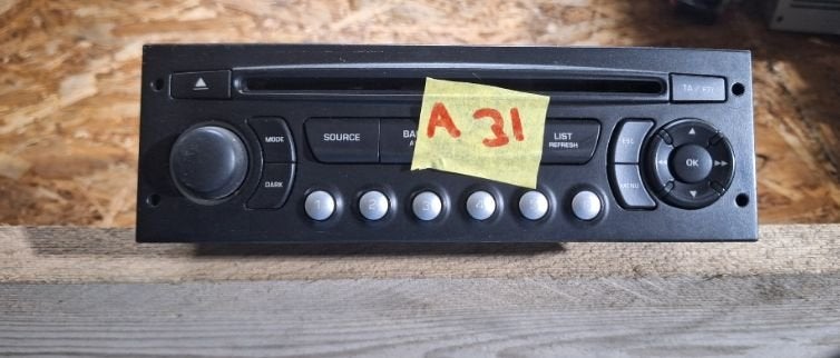 Originele Peugeot / Citroën Autoradio CD (Blaupunkt RD4), Auto diversen, Gebruikt, -, -, Ophalen of Verzenden