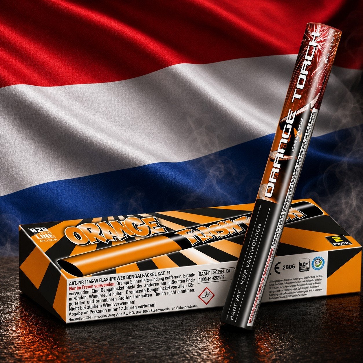Vuurwerk Fakkels in diversen kleuren., Ophalen, Nieuw, Feestartikel, Overige