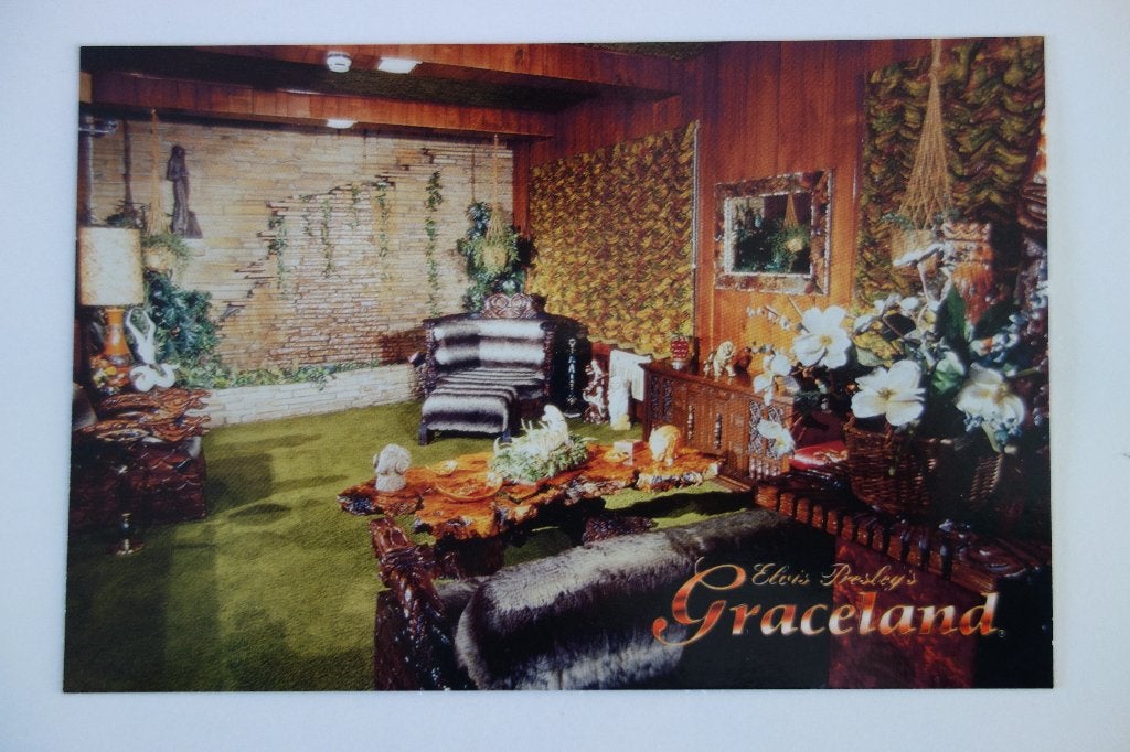Briefkaarten Elvis Presley Graceland, Ophalen of Verzenden, Nieuw, Foto of Kaart