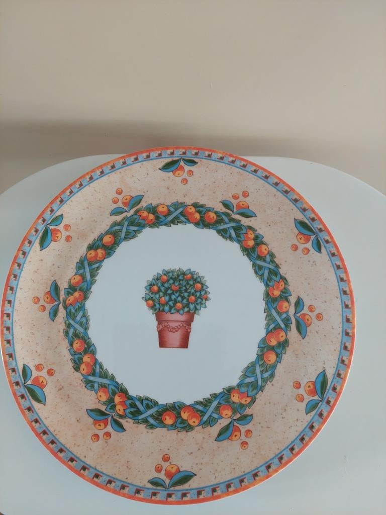 Villeroy&Boch Naranja serveerbord Switch 4, Ophalen of Verzenden, Zo goed als nieuw, Porselein, Bord of Schaal