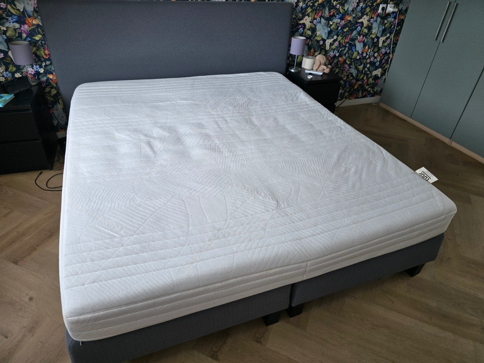 Tuur Original natuurlatex matras 180x210cm, 210 cm, Tweepersoons, Ophalen of Verzenden, Zo goed als nieuw