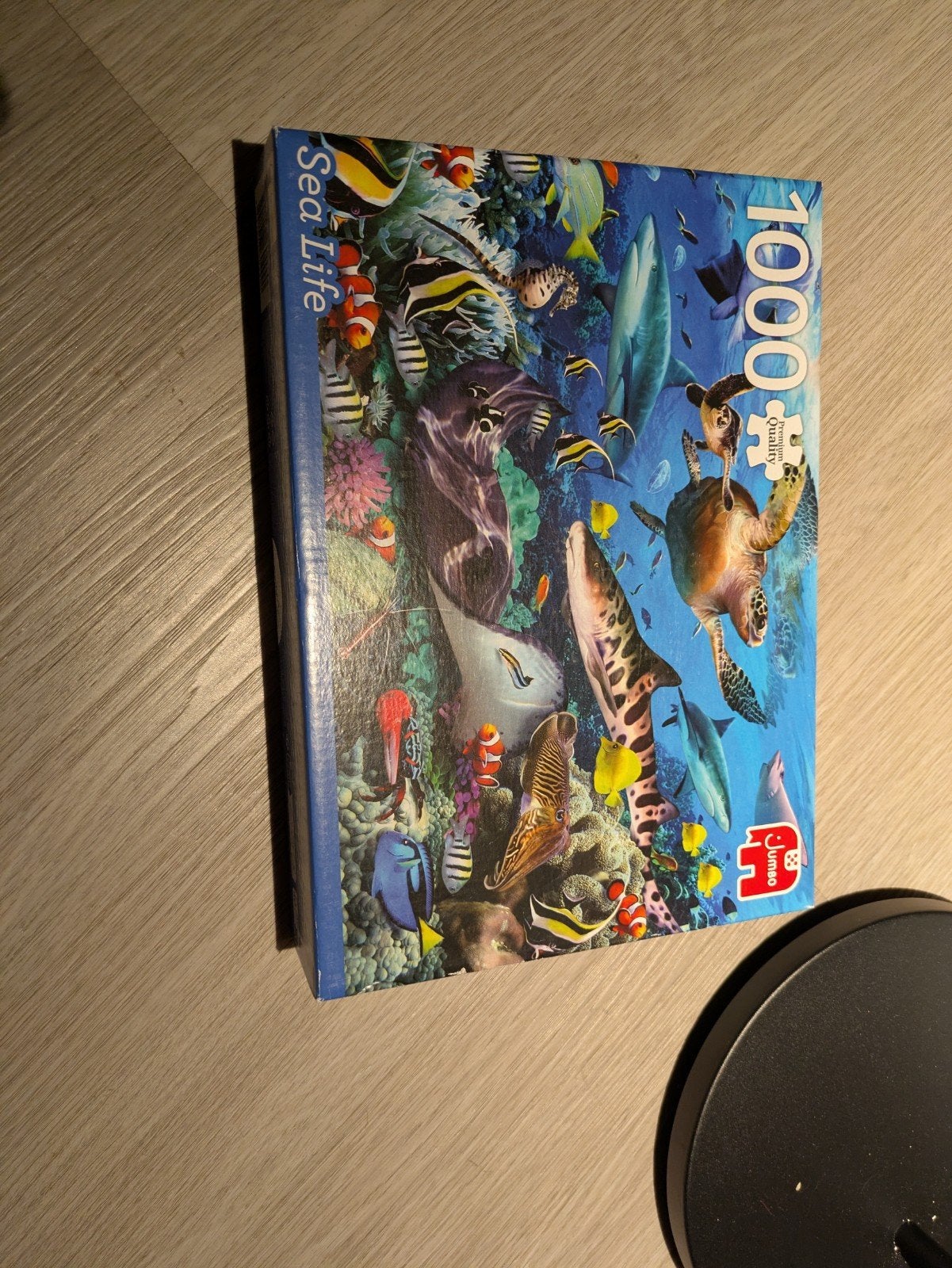 Jumbo Legpuzzel Sea Life 1000 stukjes, Ophalen of Verzenden, 500 t/m 1500 stukjes, Gebruikt, Legpuzzel