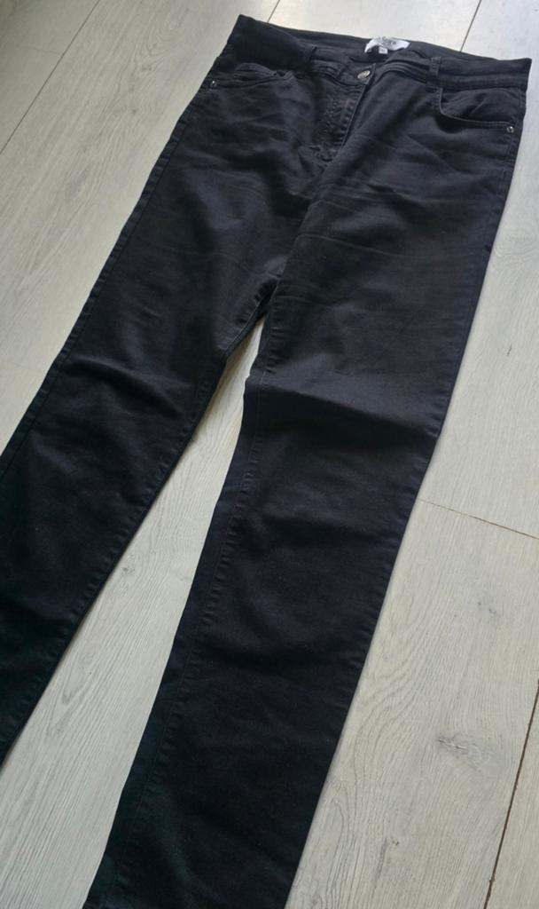 So Soire Zwarte Jeans Maat 42, So Soire, Zwart, Maat 42/44 (L), Ophalen of Verzenden