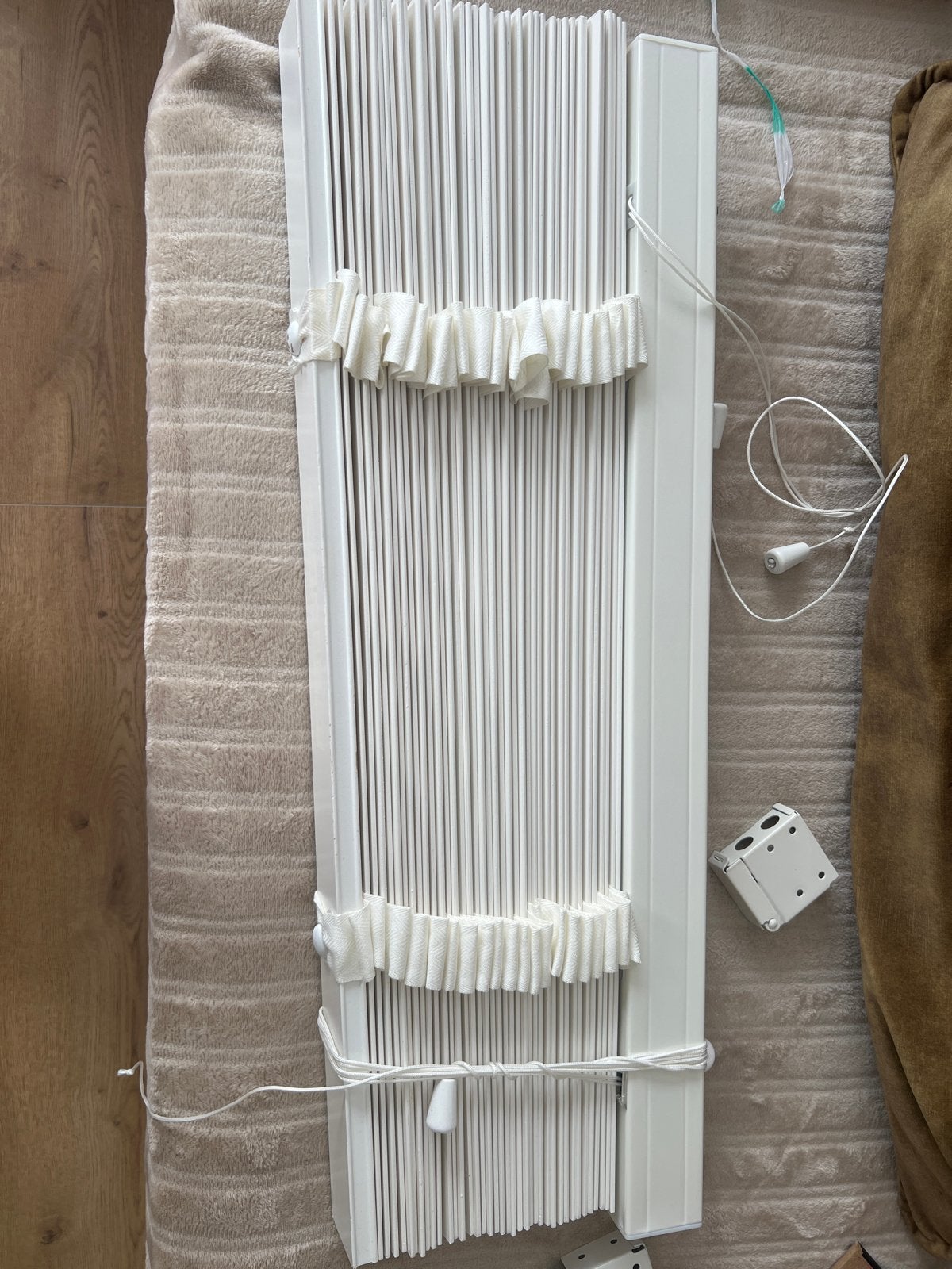 Houten jaloezie wit 70x190 cm - Goede kwaliteit, Ophalen, Jaloezie, Wit, Hout