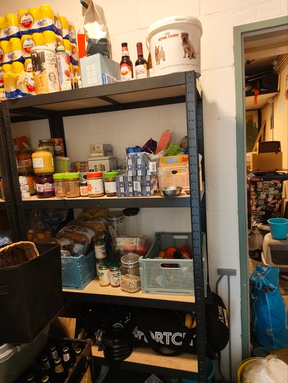 Stellingkast, Ophalen, Gebruikt, 50 tot 100 cm, 150 tot 200 cm
