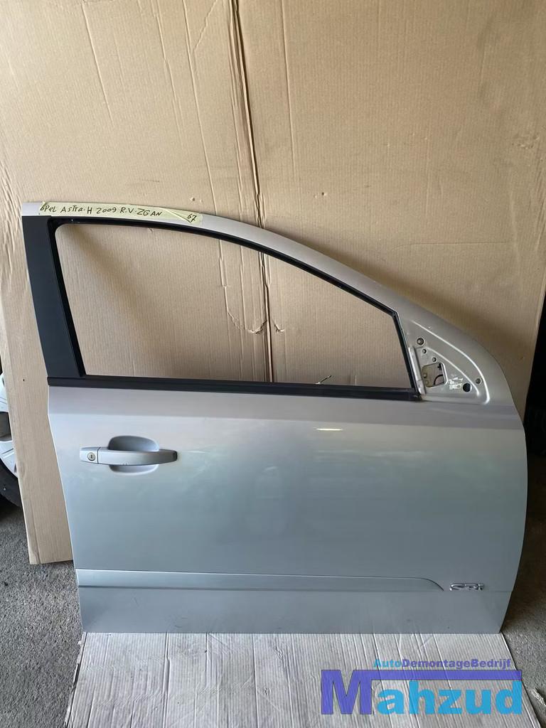 OPEL ASTRA H Zilver grijs ZGAN Rechts voor deur portier, Auto-onderdelen, Gebruikt, Deur, Opel Automobile GmbH, Ophalen of Verzenden